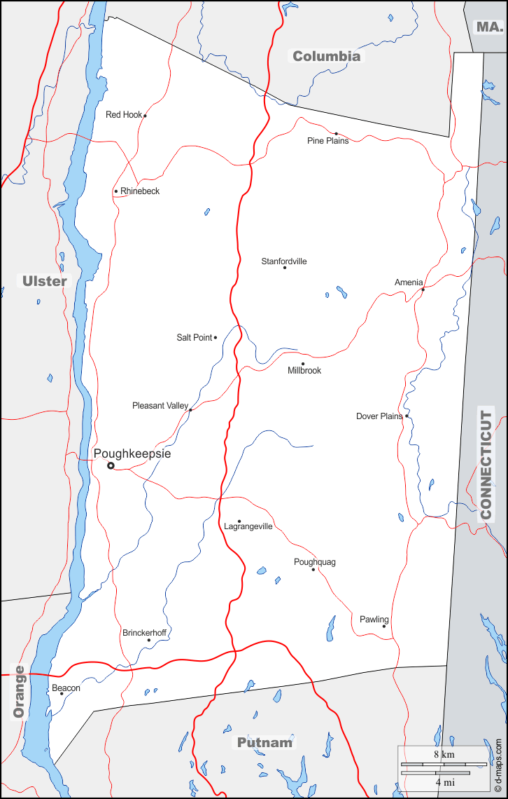Dutchess Map