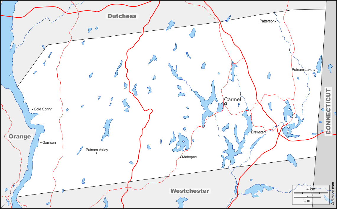 Putnam Map